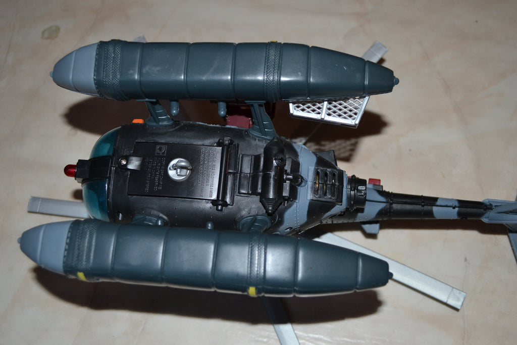 Stridshelikopter m. Ljud, Maskingevär Chap Mei 33cm Fint Ski