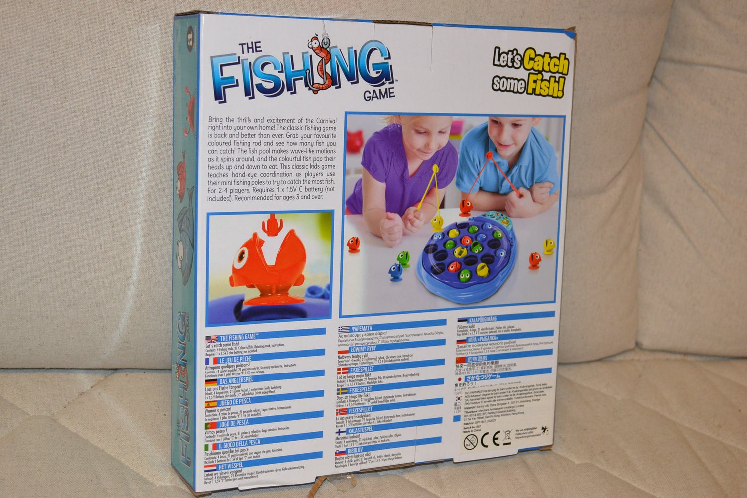 The Fishing Game Fiskespel Ambassador Batteridrivet 23cm Ny