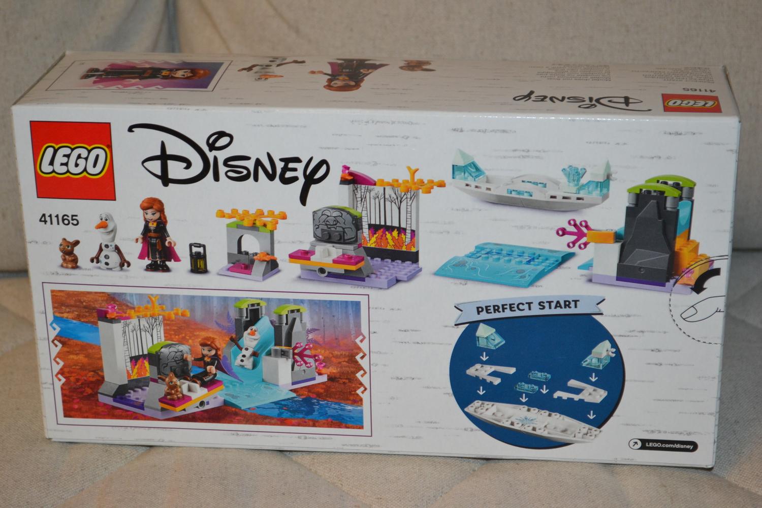 Annas Kanotexpedition Frost II 2 Disney Lego 41165 Ny