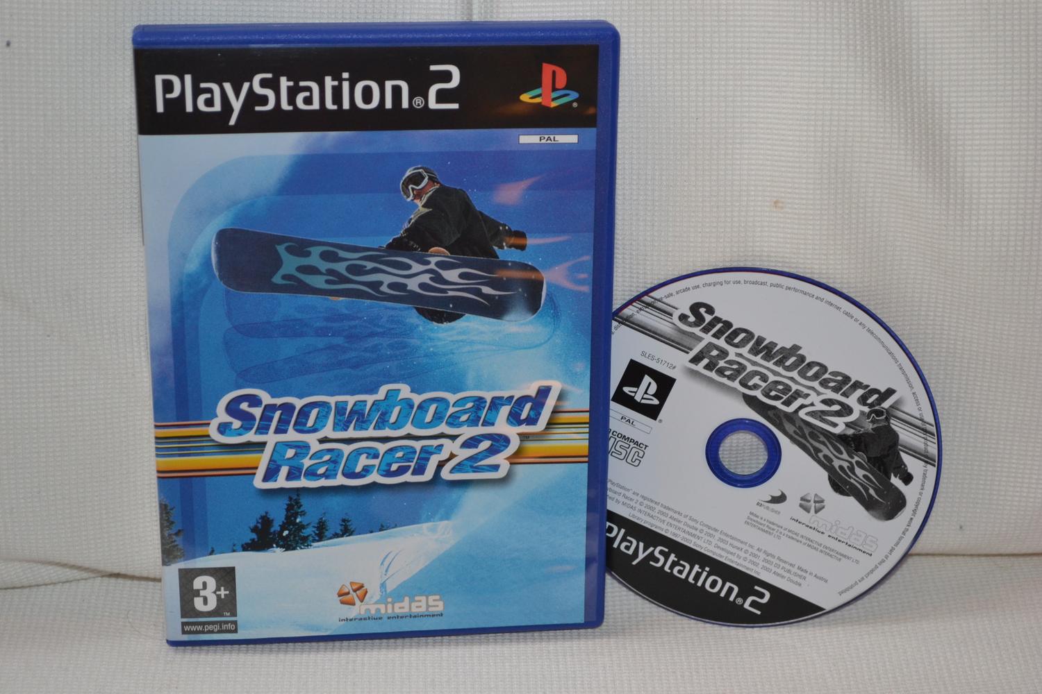 Snowboard Racer 2 PS2 Playstation 2 (Utan Manual) Fint Skick