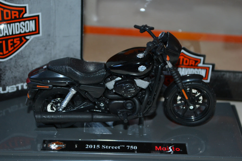 2015 Street 750 Harley Davidson 1:18 Maisto (Series 34) Moto