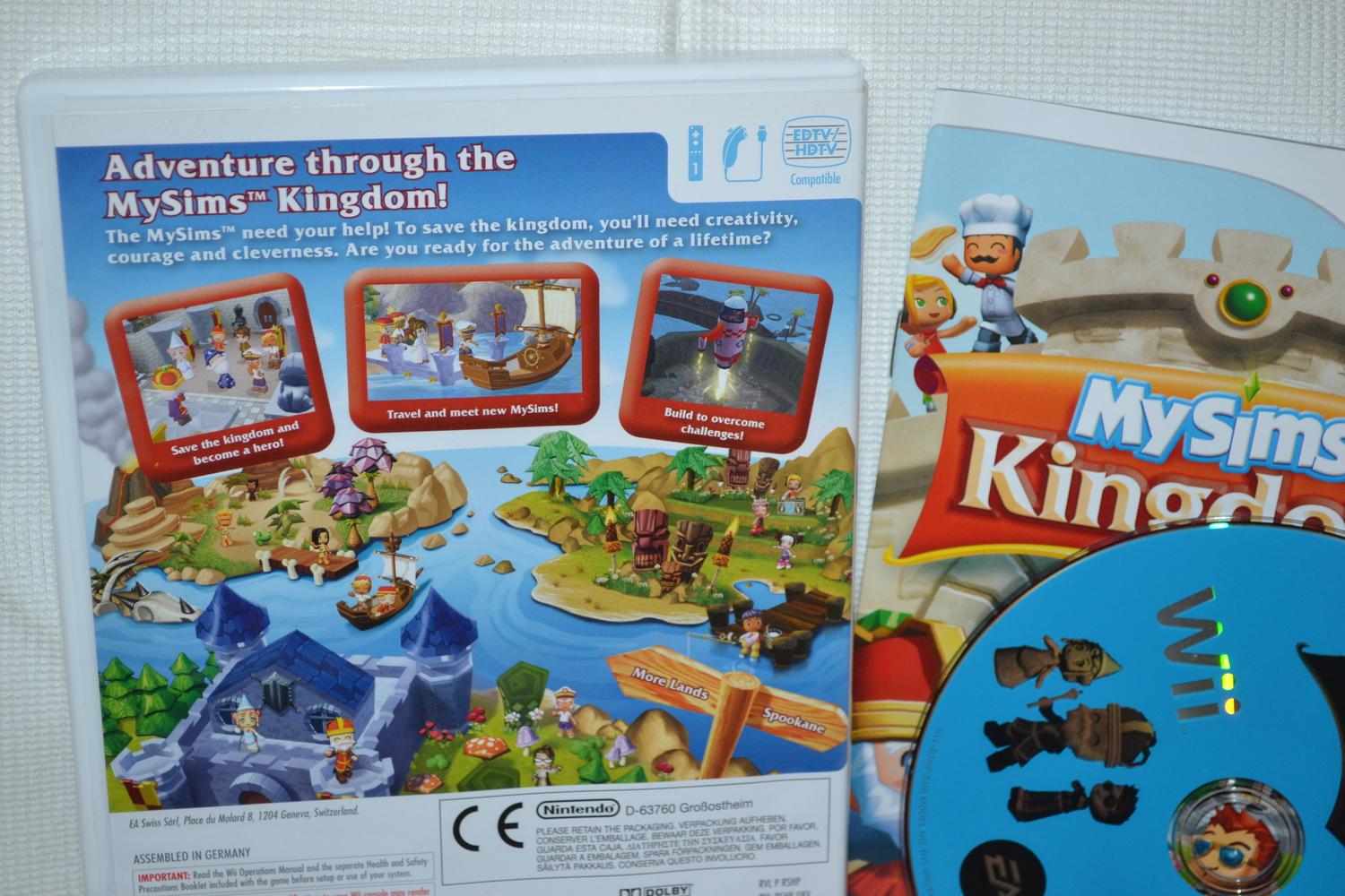 MySims: Kingdom Wii Nintendo Komplett Fint Skick