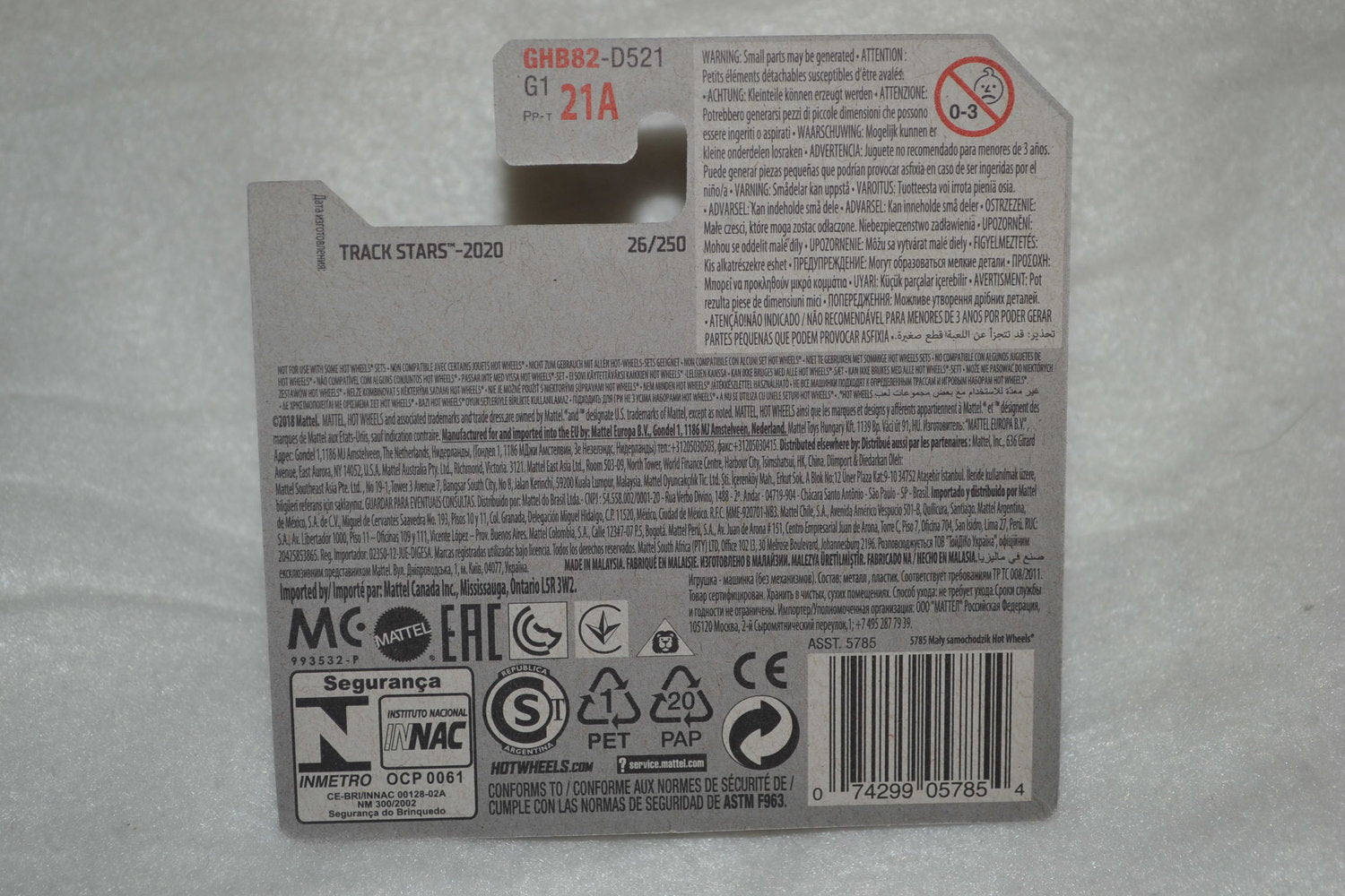 Warp Speeder Blå/Orange 1:64 Hot Wheels (2020) HW 6-8cm Ny