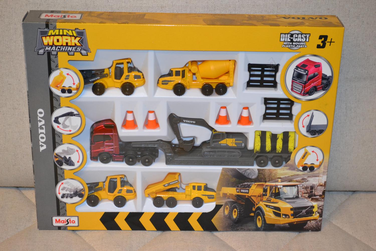 Volvo Lastbil & Arbetsfordon FH16 A25G Volvo 1:64 Maisto 21/7cm Ny