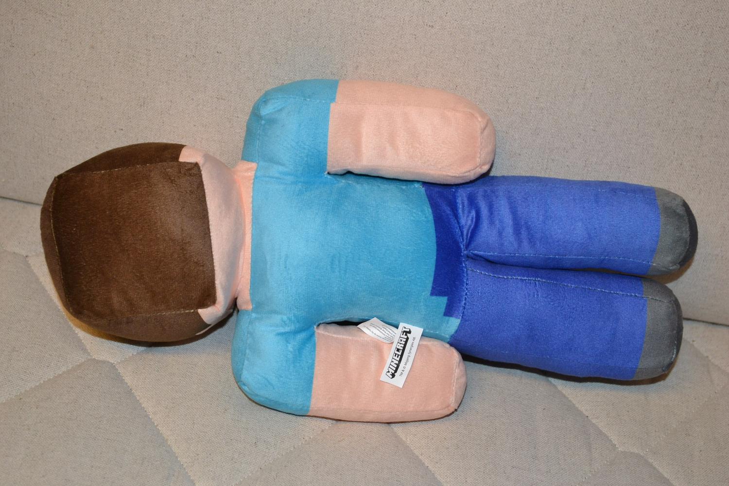 Minecraft Steve Mjukis Pluhie 35cm Toy Factory Ny