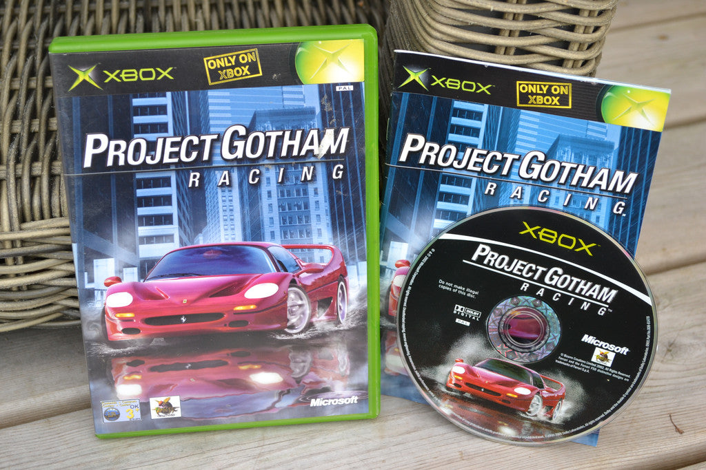Project Gotham Racing XBOX Komplett Fint Skick