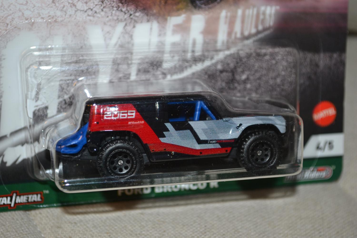 Ford Bronco R 1:64 Hot Wheels (Hyper Trucks) 7cm OBS TRASIG FRP Ny