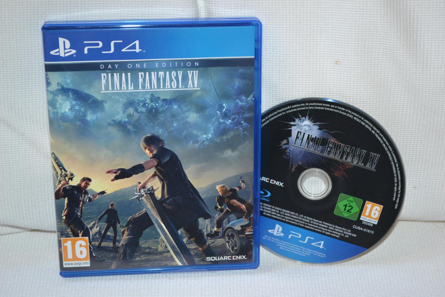 Final Fantasy XV Day One Edition PS4 Playstation 4 Fint Skick