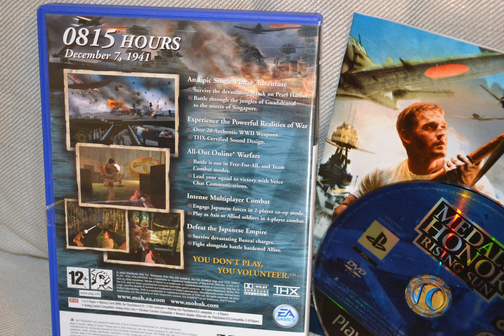 Medal of Honor Rising Sun PS2 Playstation 2 Komplett OK Skick