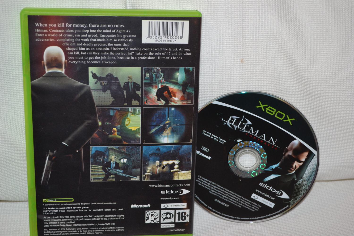 Hitman: Contracts XBOX (Utan Manual) Fint Skick