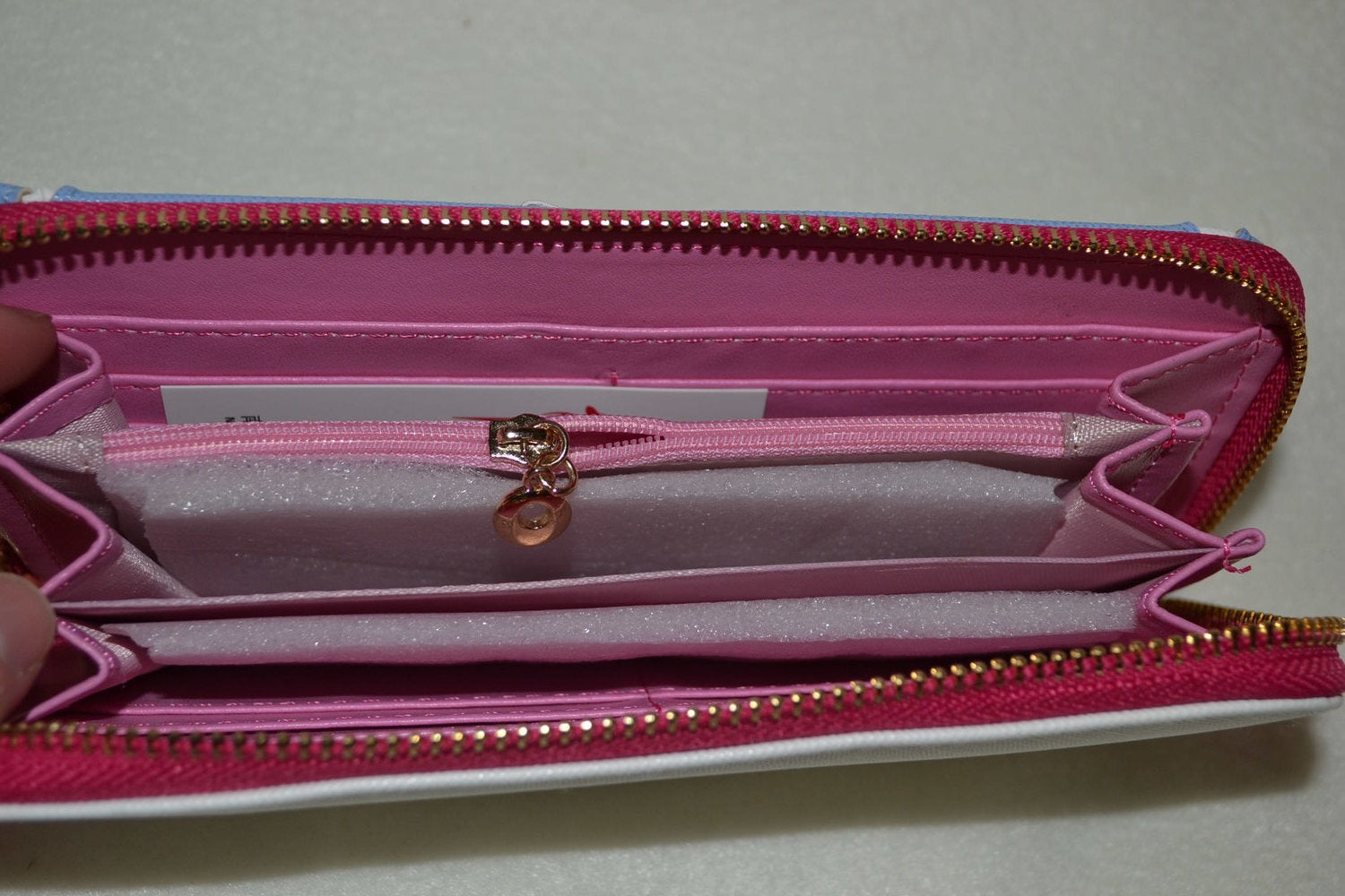 Annie Tsukino Anime Sailor Moon Dräkt m. Rosett Stor Börs Plånbok (19*10cm) Ny