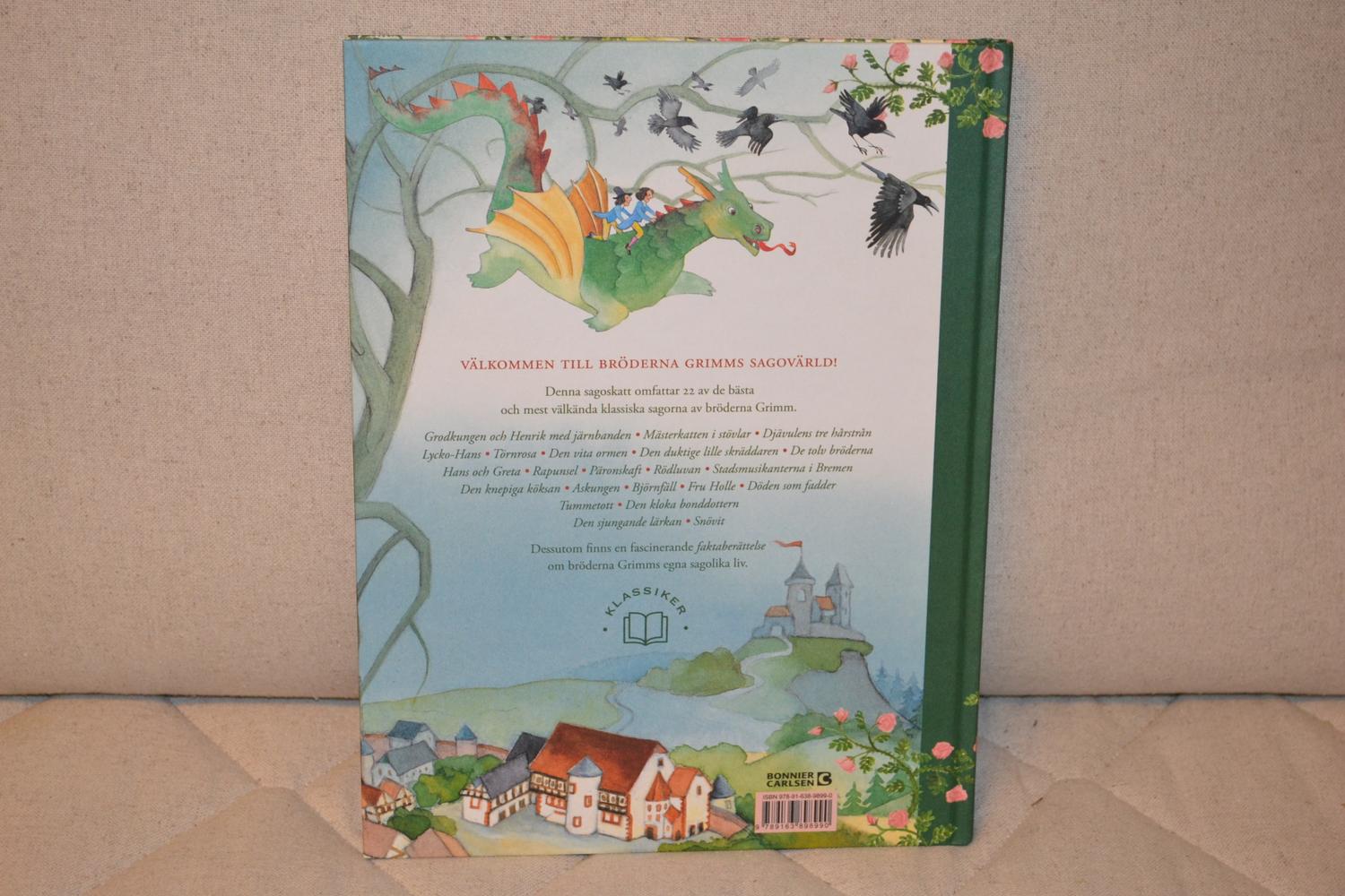 Bröderna Grimms Sagovärld (23st historier) 2021 Bonnier Carlsen Ny