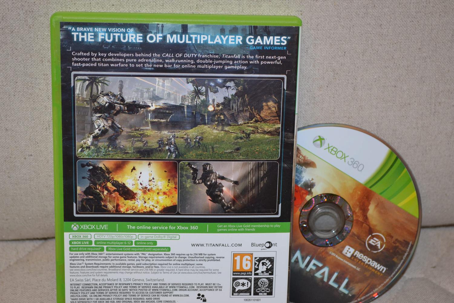 Titanfall Xbox 360 Fint Skick