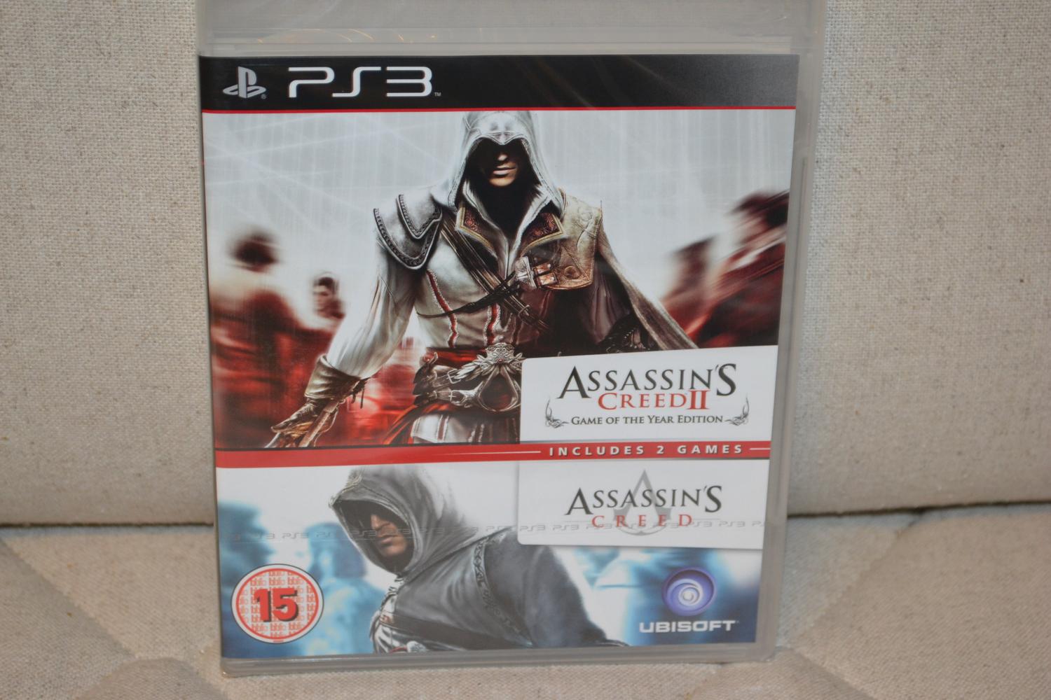 Assassins Creed 2 II Game of the Year & 1 PS3 Playstation 3 Ny Inplastad