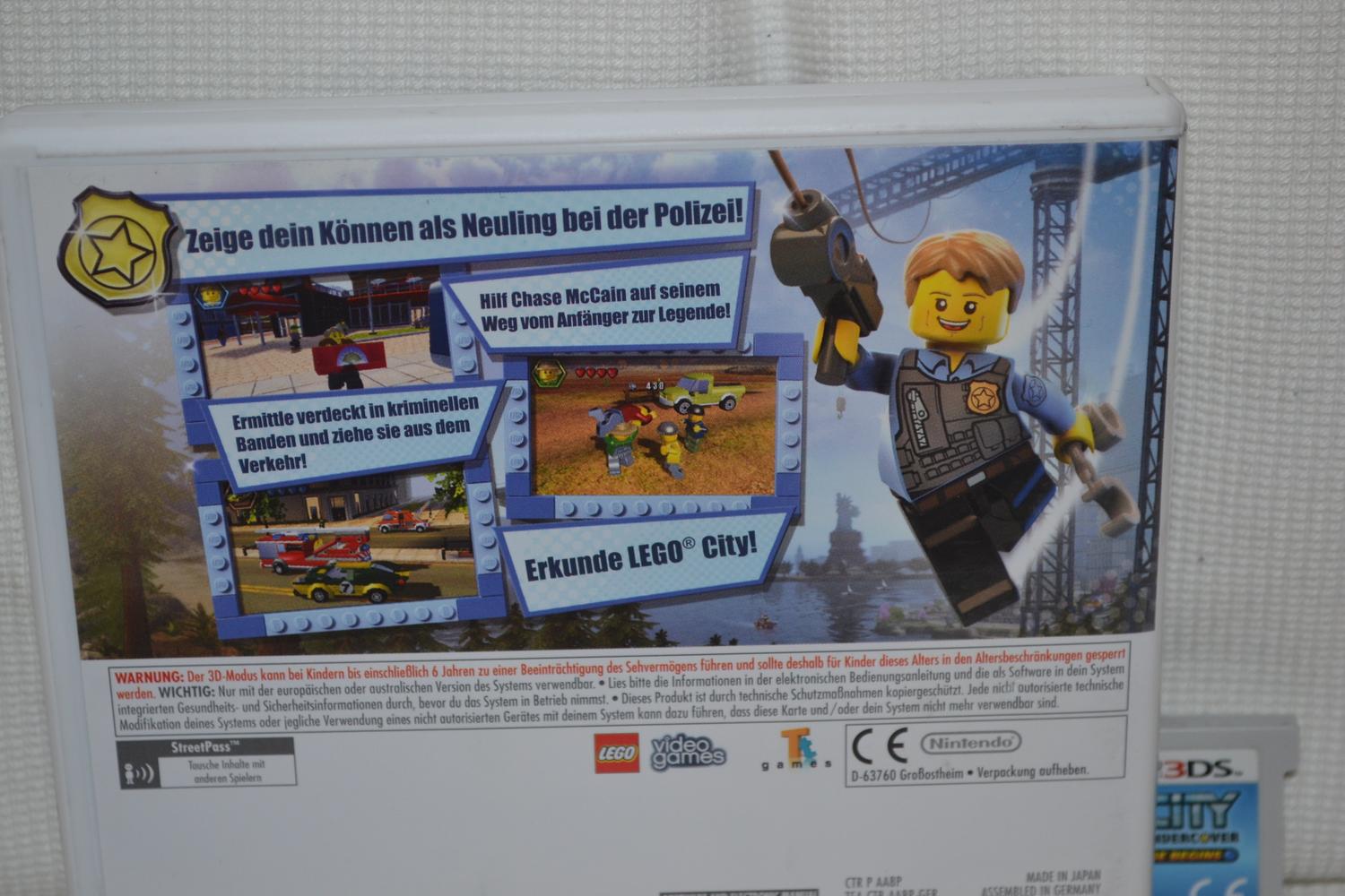 Lego City Undercover The Chase Begins 3DS Nintendo Fint Skick