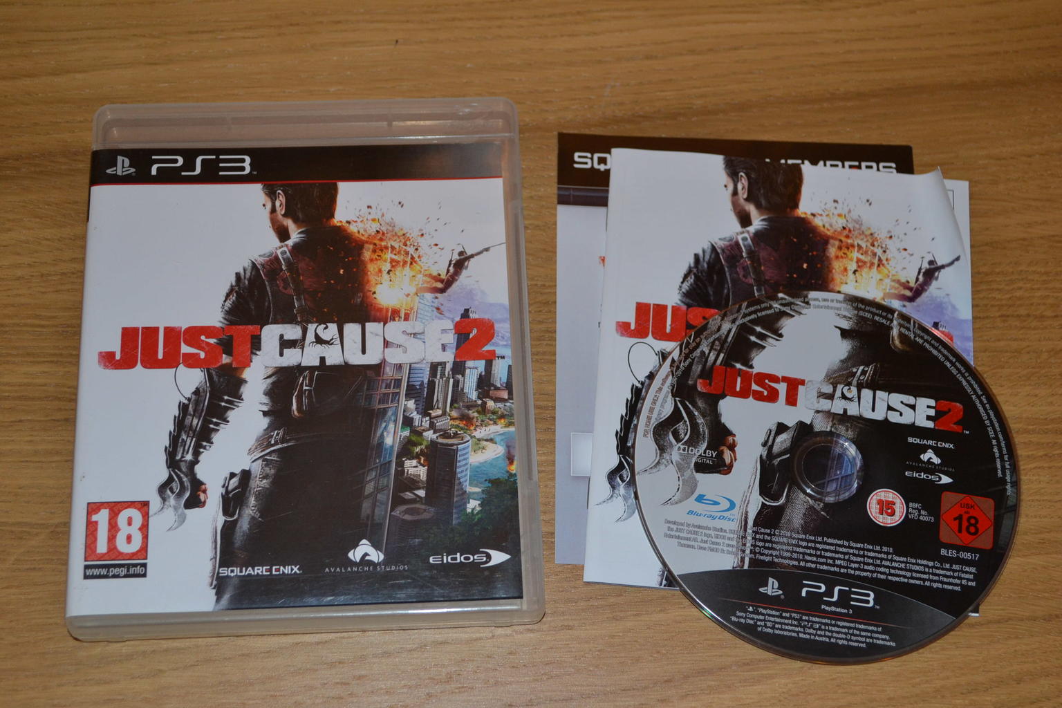 Just Cause 2 PS3 Playstation 3 Komplett Fint Skick