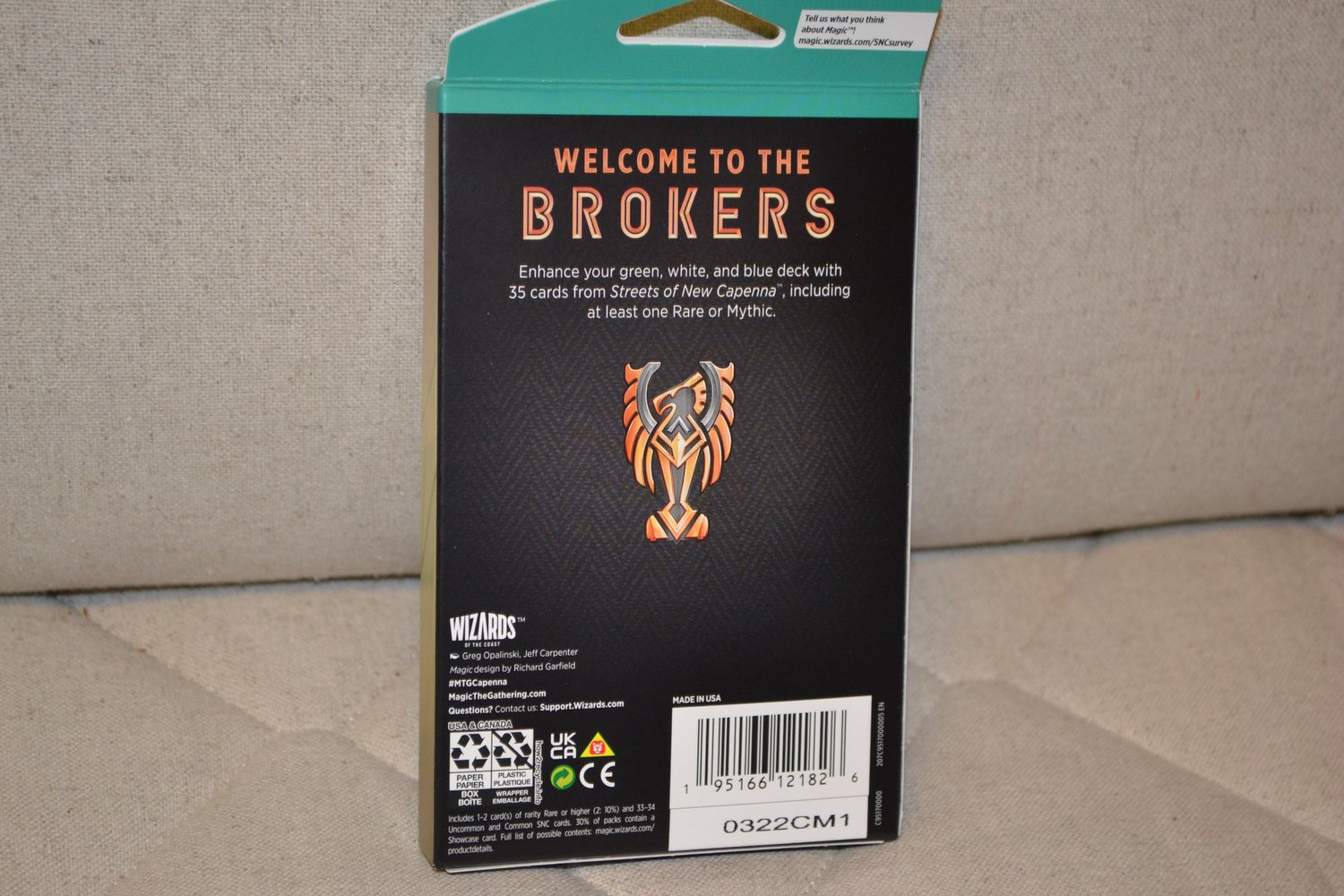 The Brokers Vit Theme Booster MTG Streets of New Capenna ENG Ny