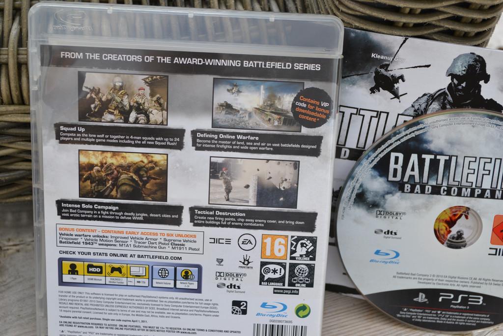 Battlefield: Bad Company 2 PS3 Playstation 3 Komplett Fint Skick