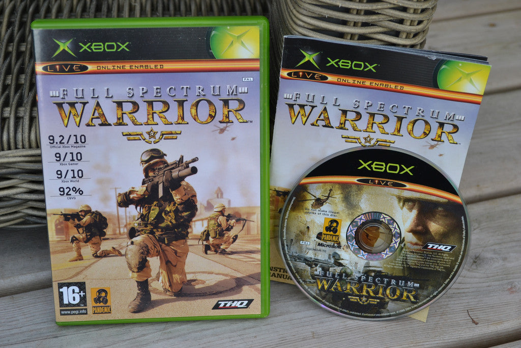 Full Spectrum Warrior XBOX Komplett Fint Skick