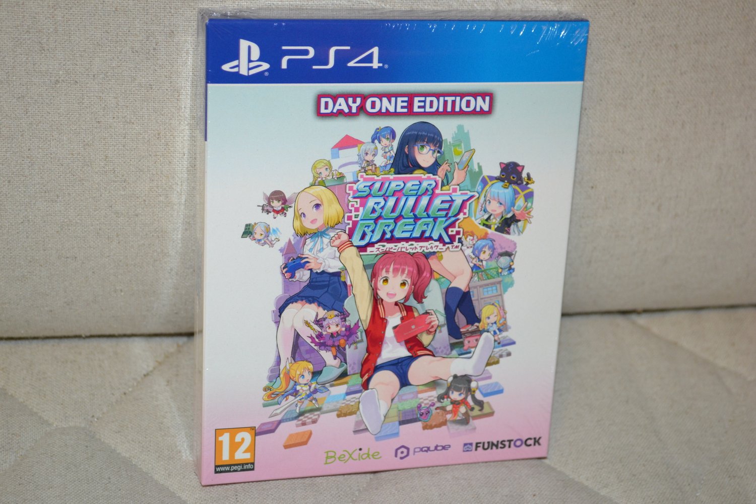 Super Bullet Break Day One Edition PS4 (Med artbook) Ny