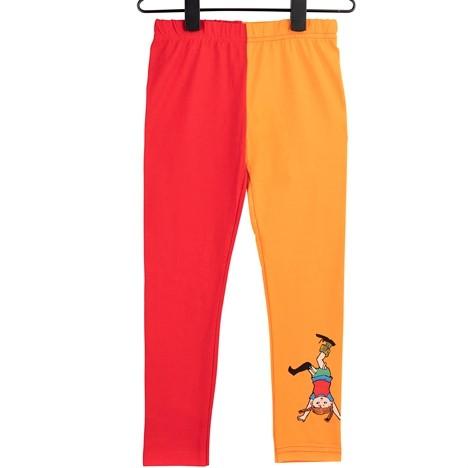 Leggings Orange/Röd Strl 98 Barn Ny