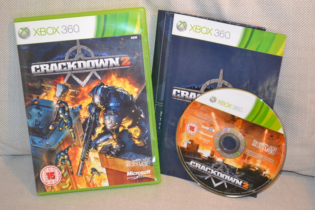Crackdown 2 (Xbox 360) Komplett Fint Skick