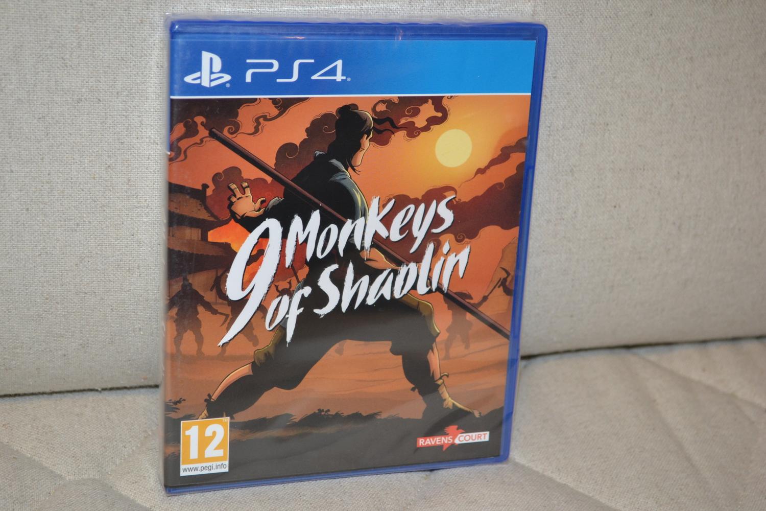 9 Monkeys of Shaolin PS4 Playstation 4 Ny Inplastad