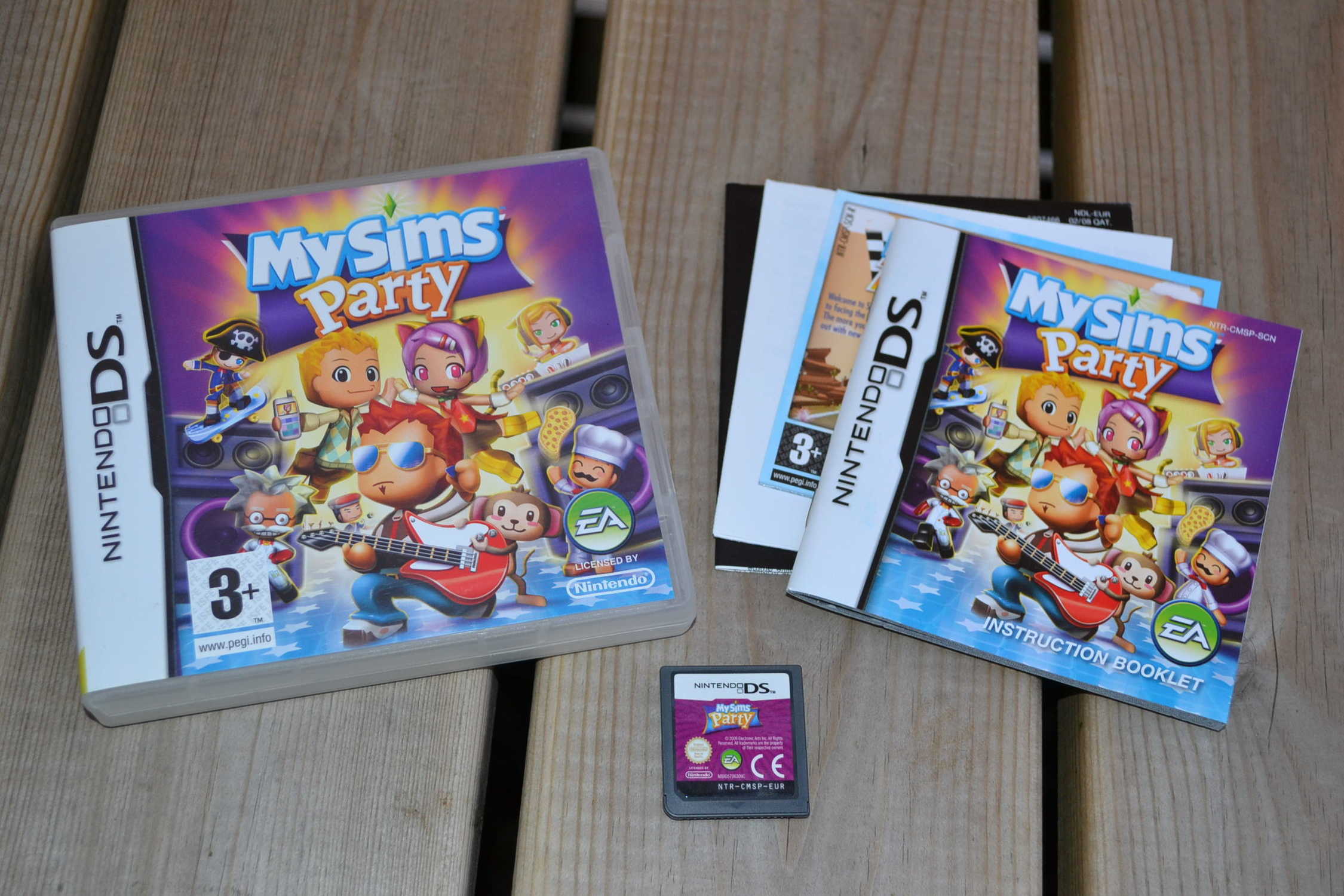 Mysims Party Nintendo DS NDS My Sims Komplett Nyskick