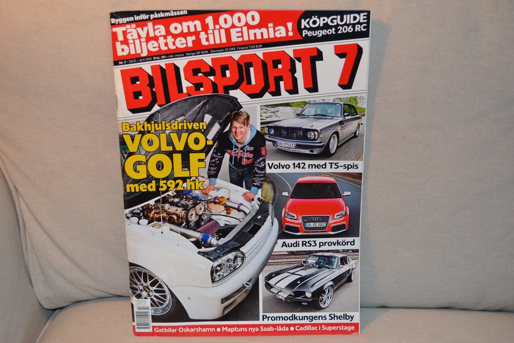 Bakhjulsdriven Volvo-Golf, Volvo 142, Shelby mm (Bilsport nr