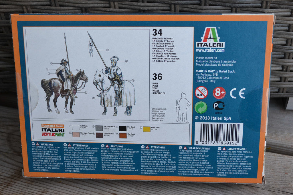 Teutonic Knights XII-XIII Kavalleri 1:72 Italeri 6019 (17st