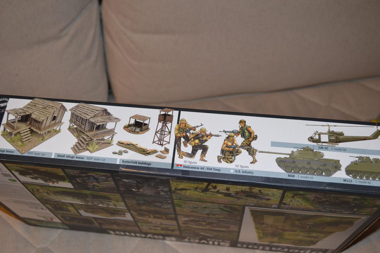 Vietnam War Operation Silver Bayonet 1:72 Italeri Stor Plastbyggsats Figurer Ny