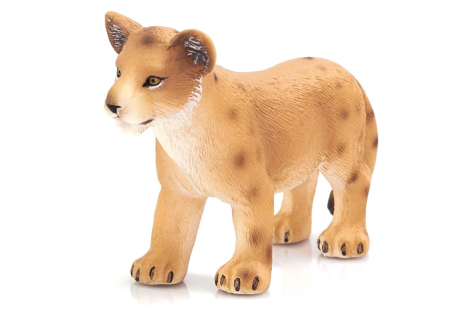 Liten Lejonunge Stående Lejon 6,5cm MOJO Figur Djur Ny