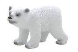 Isbjörnsunge Isbjörn unge 6,5cm MOJO Figur Djur Ny