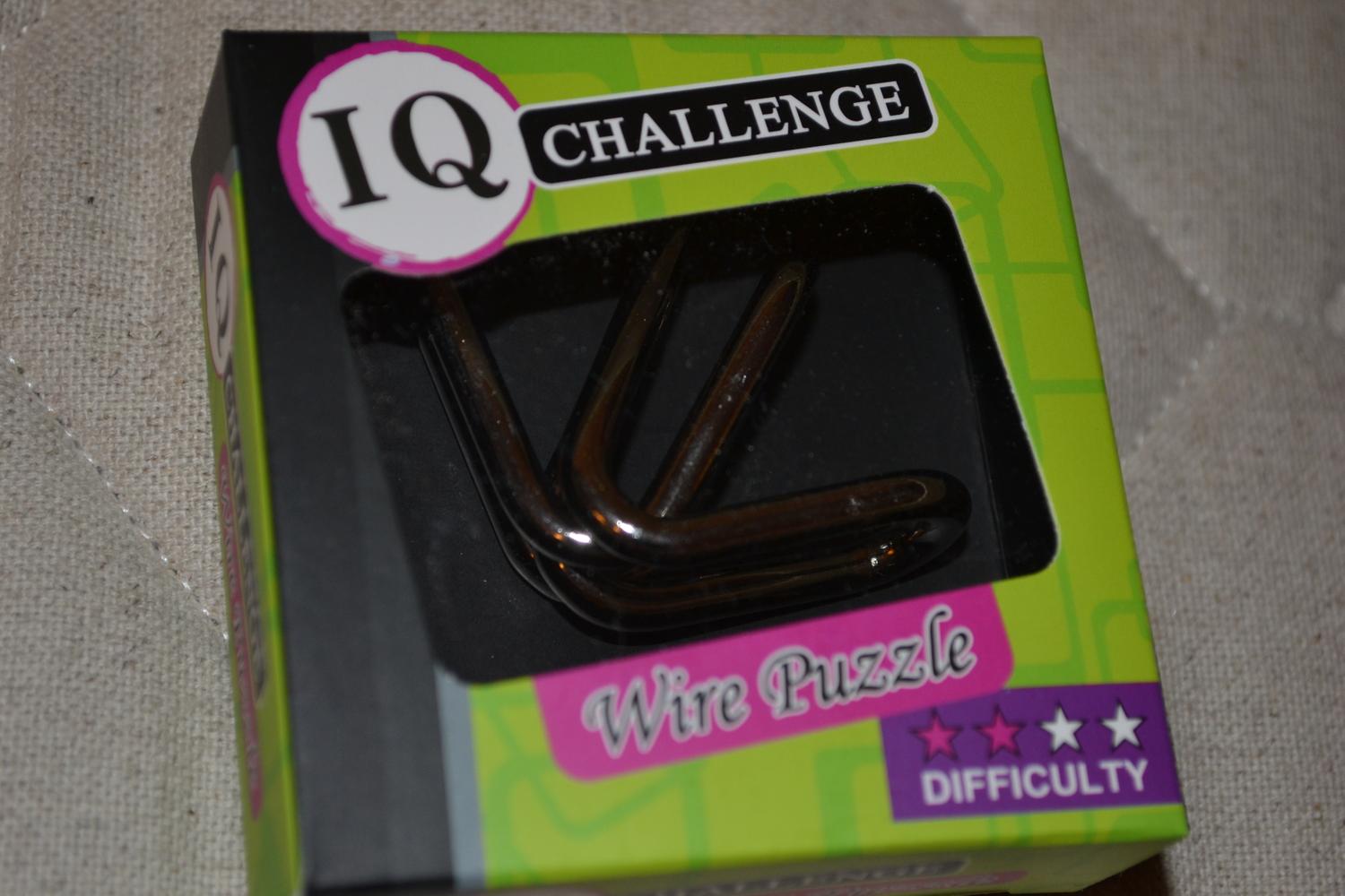 Vinklar Pussel IQ 7,5cm (Grön, Svårighet 2/4) Ny