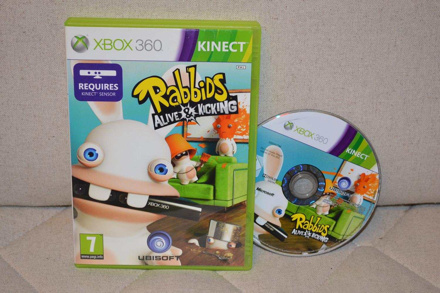 Rabbids: Alive and Kicking Xbox 360 Fint Skick