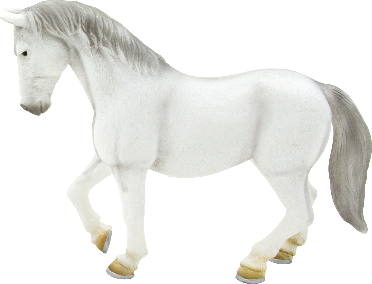 Lipizzaner Stor Häst Vit Mojo Figur Djur 12cm Ny