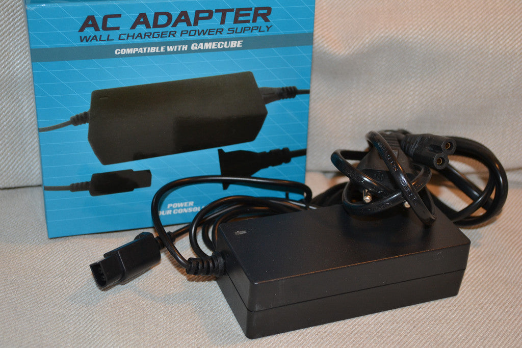 Strömadapter AC Gamecube (GC Nintendo) EU Svart Ström El Ada