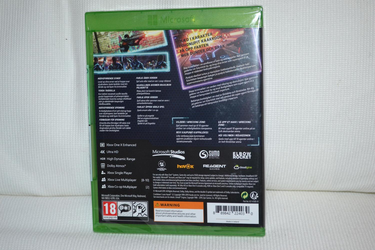 Crackdown 3 Xbox One Ny