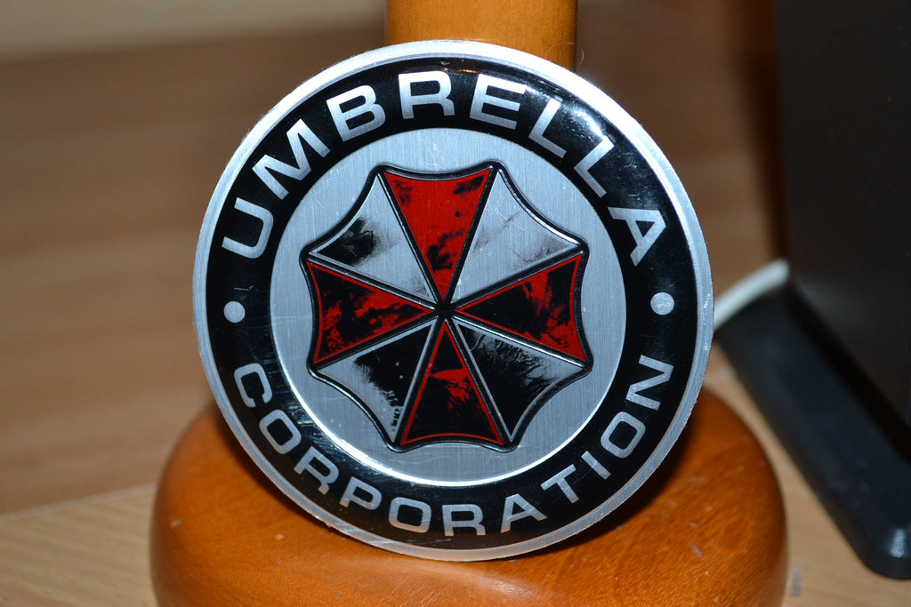 Umbrella Corporation Rund (Resident Evil) Bilsticker 7,5cm Klistermärke Ny