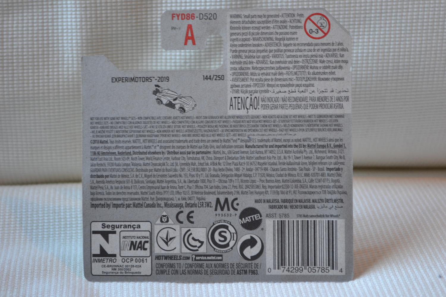 Slide Kick 1:64 Hot Wheels (2019-2) 6-7cm Ny