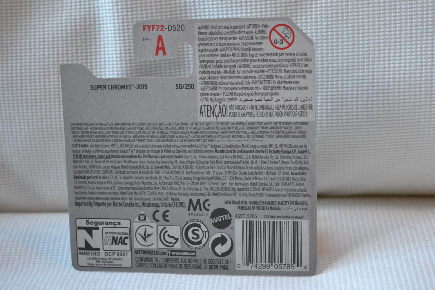 Hover & Out Släde 1:64 Hot Wheels (2019-2) 6-7cm Ny