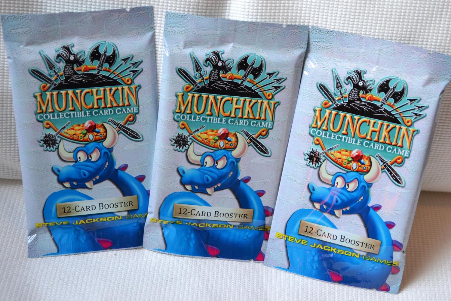 3st Booster Munchkin CCG (Collectible Card Game) Ny