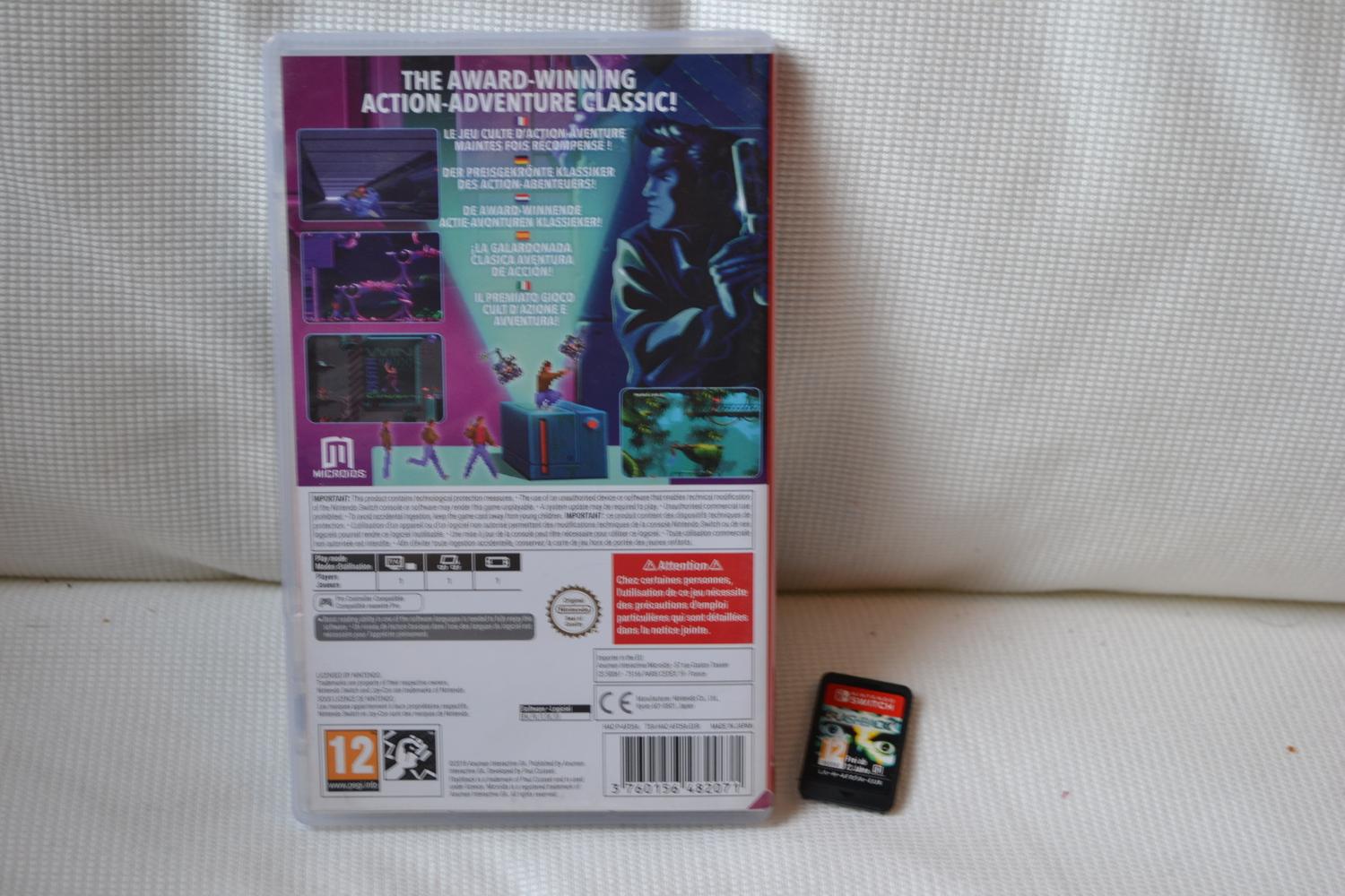 Flashback 25th Anniversary Nintendo Switch Fint Skick