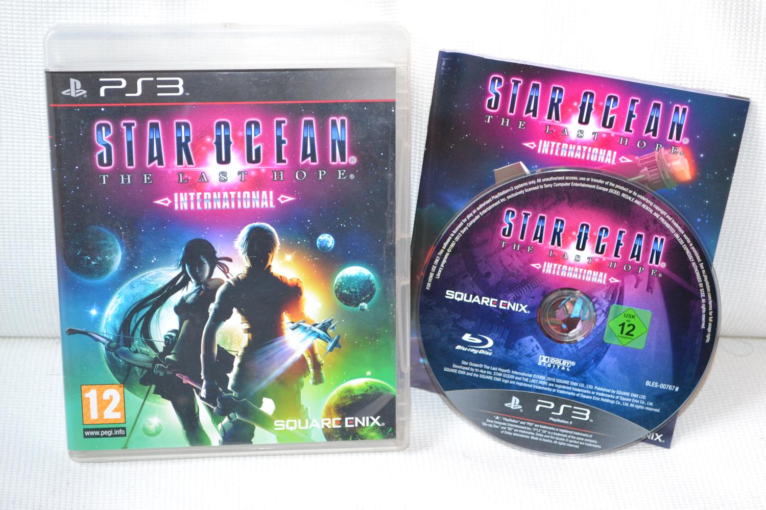 Star Ocean: The Last Hope International PS3 Playstation 3 Komplett Fint Skick