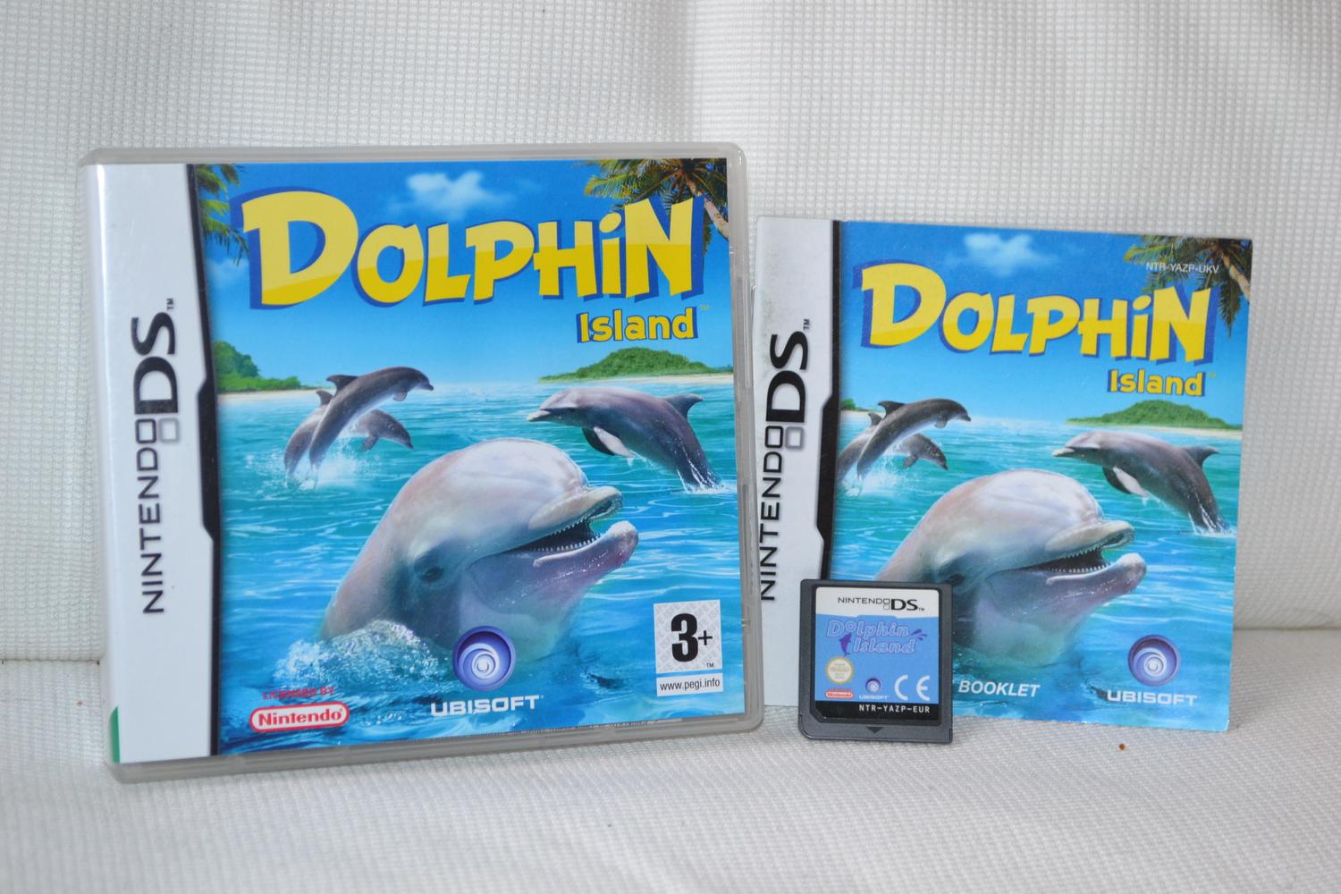 Dolphin Island NDS Nintendo DS Komplett Fint Skick