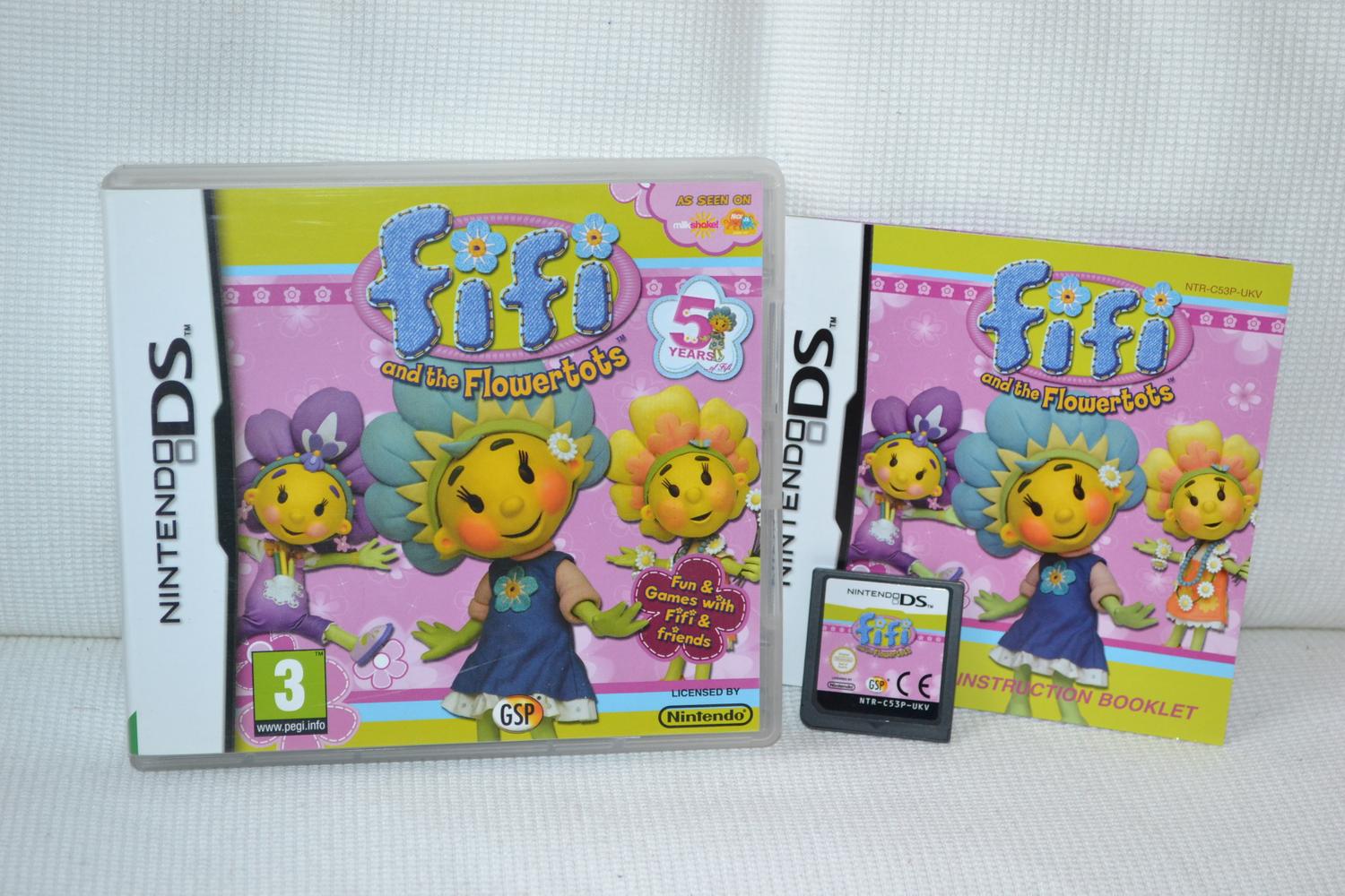 Fifi and the Flowertots NDS Nintendo DS Komplett Fint Skick
