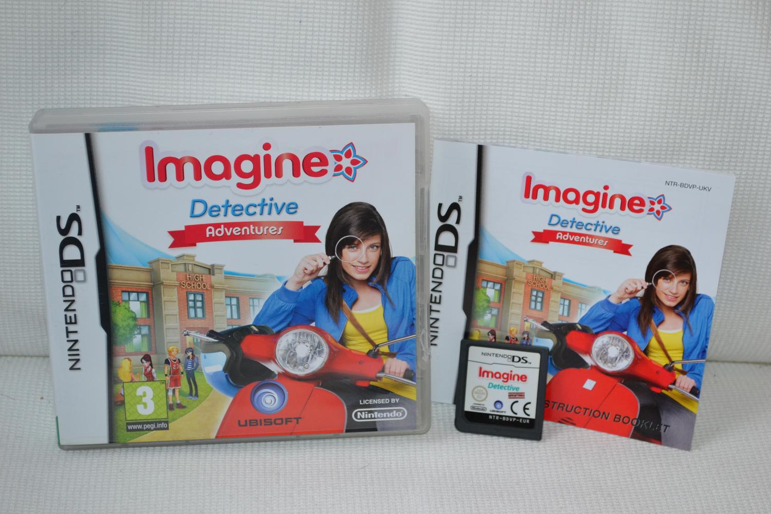 Imagine Detective Adventures NDS Nintendo DS Komplett Fint Skick