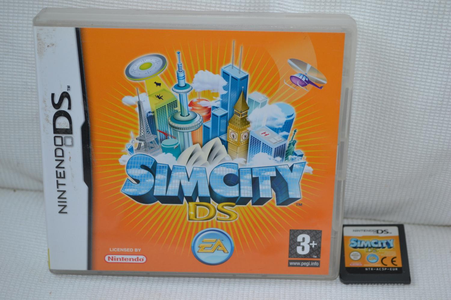 SimCity NDS Nintendo DS (Utan Manual) Fint Skick