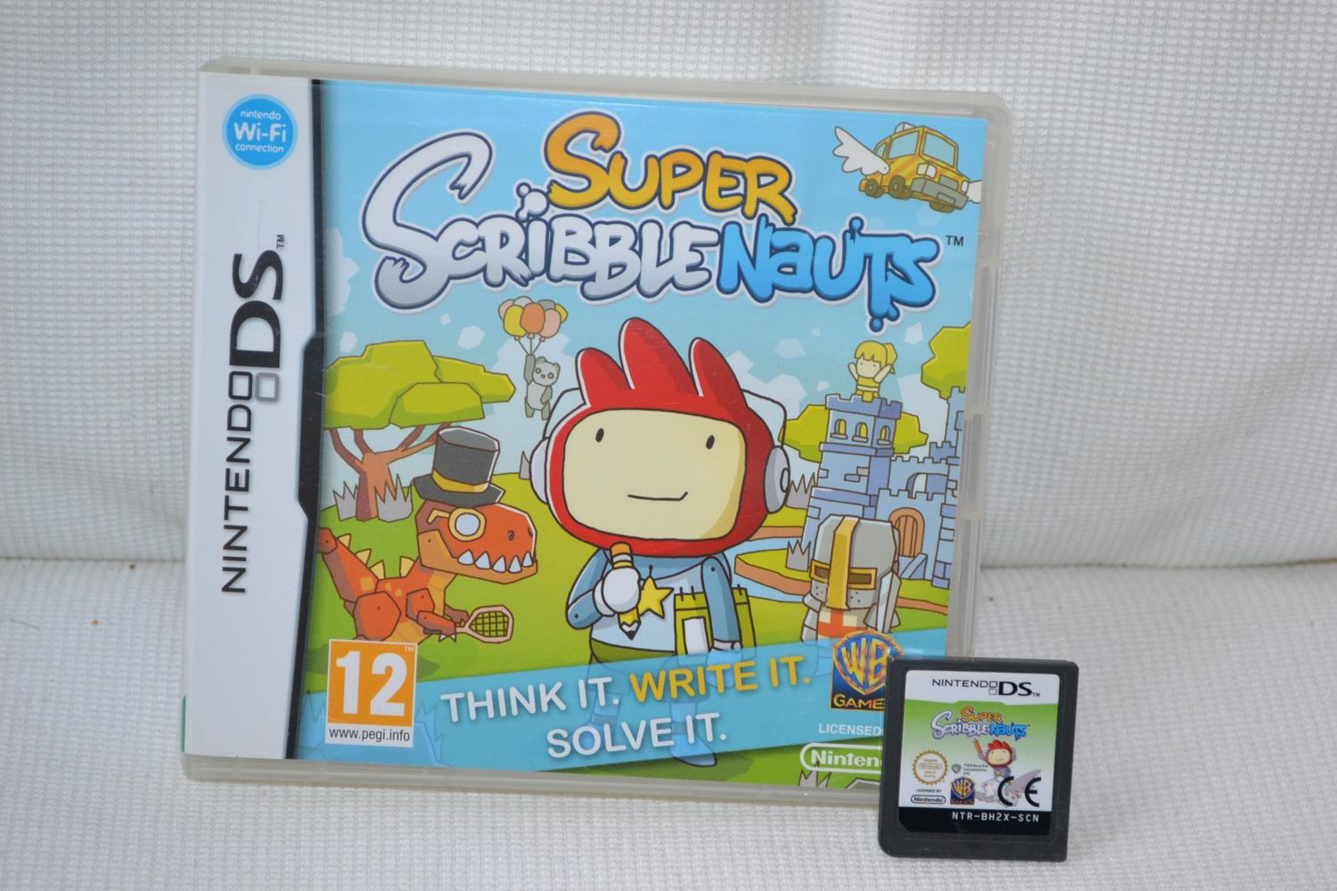 Super Scribblenauts NDS Nintendo DS (Utan Manual) Fint Skick
