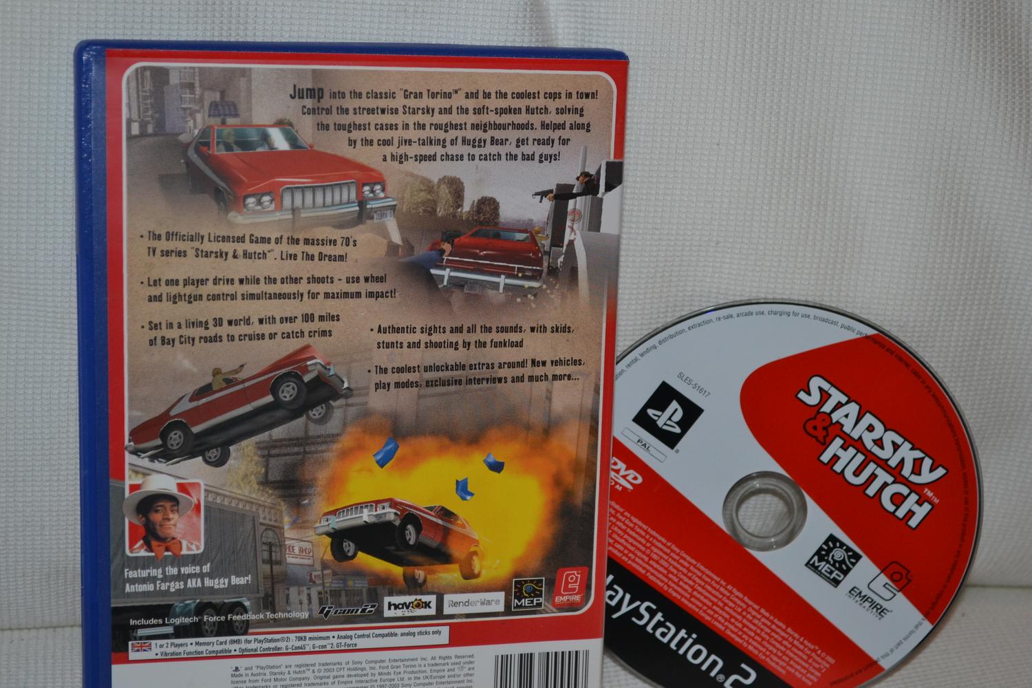Starsky & Hutch PS2 (Utan manual) Playstation 2 Fint Skick